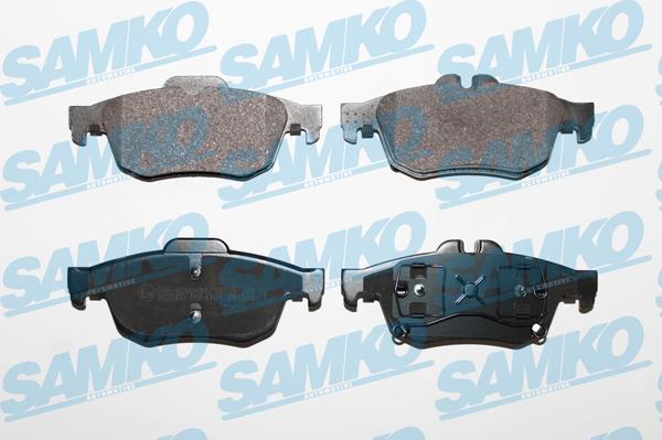 Samko 5SP1761 - Гальмівні колодки, дискові гальма autocars.com.ua
