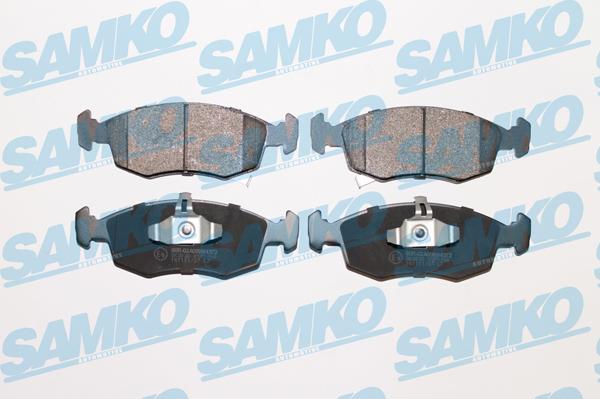 Samko 5SP1766 - Гальмівні колодки, дискові гальма autocars.com.ua
