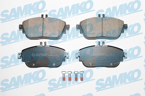 Samko 5SP1781 - Гальмівні колодки, дискові гальма autocars.com.ua