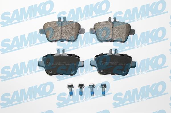 Samko 5SP1782 - Тормозные колодки, дисковые, комплект avtokuzovplus.com.ua