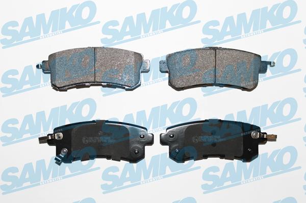 Samko 5SP1798 - Тормозные колодки, дисковые, комплект avtokuzovplus.com.ua