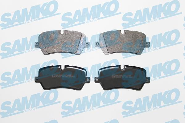 Samko 5SP1801 - Тормозные колодки, дисковые, комплект avtokuzovplus.com.ua