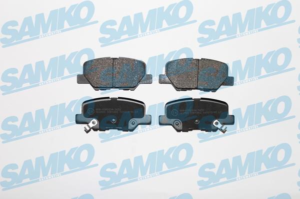 Samko 5SP1802 - Тормозные колодки, дисковые, комплект avtokuzovplus.com.ua