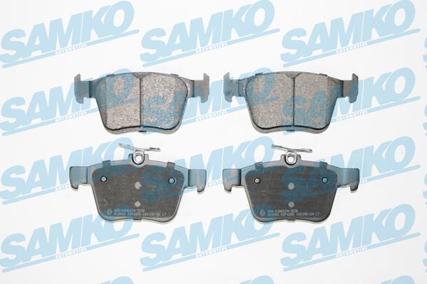 Samko 5SP1835 - Тормозные колодки, дисковые, комплект avtokuzovplus.com.ua