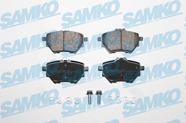 Samko 5SP1838 - Тормозные колодки, дисковые, комплект avtokuzovplus.com.ua