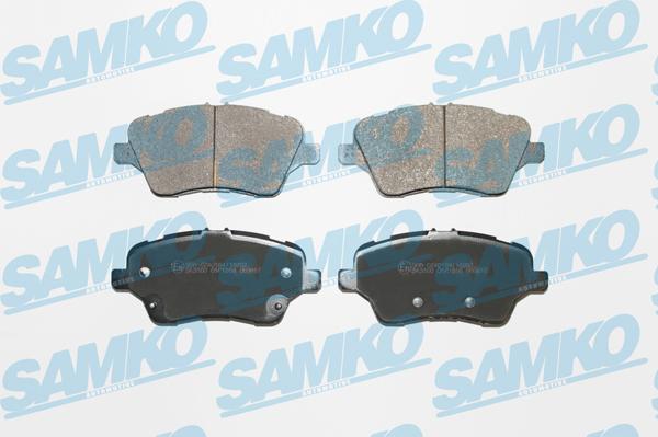 Samko 5SP1856 - Тормозные колодки, дисковые, комплект avtokuzovplus.com.ua