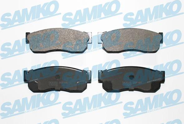 Samko 5SP185 - Гальмівні колодки, дискові гальма autocars.com.ua