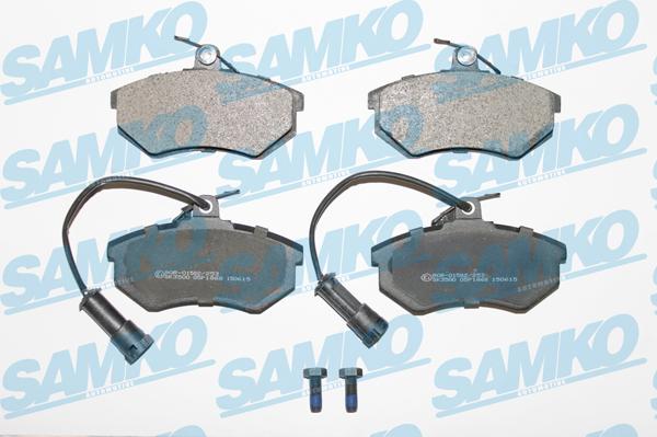 Samko 5SP1868 - Гальмівні колодки, дискові гальма autocars.com.ua