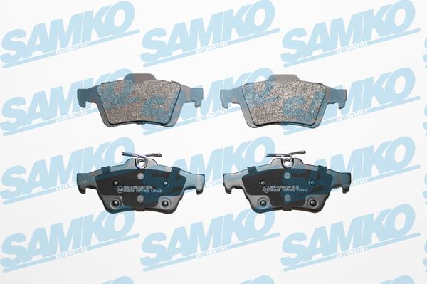 Samko 5SP1882 - Тормозные колодки, дисковые, комплект avtokuzovplus.com.ua