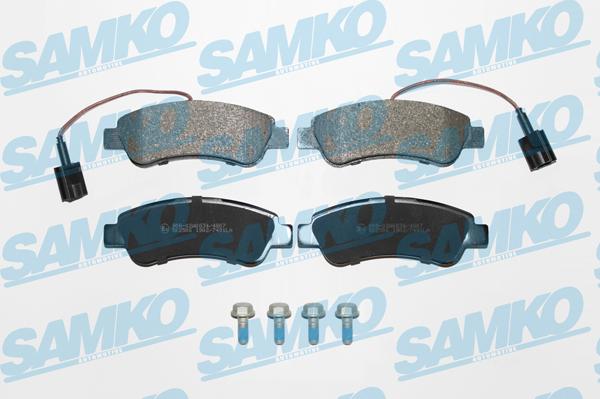 Samko 5SP1902 - Гальмівні колодки, дискові гальма autocars.com.ua