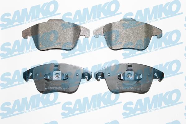 Samko 5SP1903 - Гальмівні колодки, дискові гальма autocars.com.ua