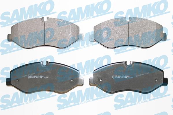 Samko 5SP1904 - Тормозные колодки, дисковые, комплект avtokuzovplus.com.ua