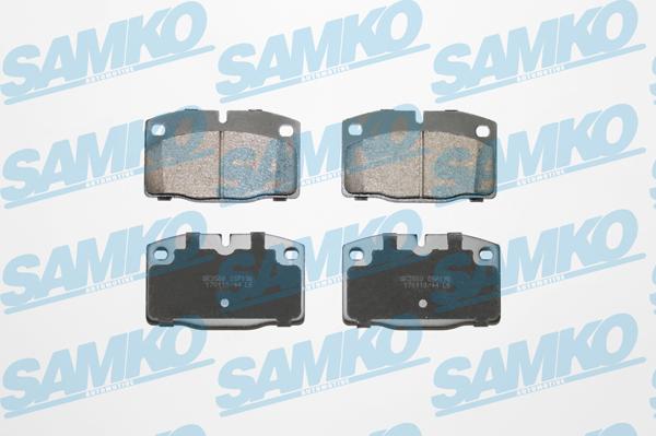 Samko 5SP190 - Тормозные колодки, дисковые, комплект avtokuzovplus.com.ua