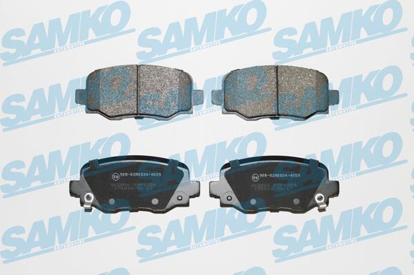 Samko 5SP1954 - Тормозные колодки, дисковые, комплект avtokuzovplus.com.ua