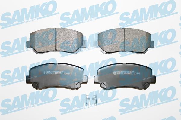 Samko 5SP1957 - Гальмівні колодки, дискові гальма autocars.com.ua