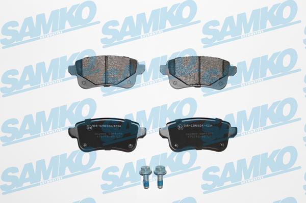 Samko 5SP1979 - Тормозные колодки, дисковые, комплект avtokuzovplus.com.ua