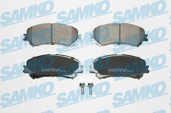 Samko 5SP1996 - Гальмівні колодки, дискові гальма autocars.com.ua