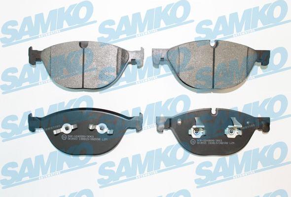 Samko 5SP2008 - Тормозные колодки, дисковые, комплект avtokuzovplus.com.ua