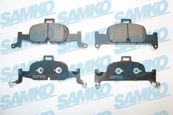 Samko 5SP2041 - Гальмівні колодки, дискові гальма autocars.com.ua