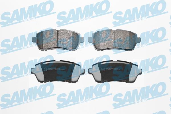 Samko 5SP2045 - Тормозные колодки, дисковые, комплект avtokuzovplus.com.ua