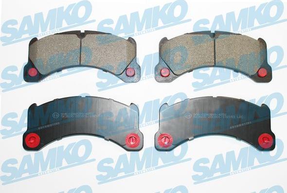 Samko 5SP2153 - Гальмівні колодки, дискові гальма autocars.com.ua