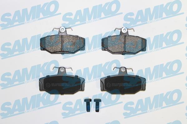 Samko 5SP217 - Гальмівні колодки, дискові гальма autocars.com.ua