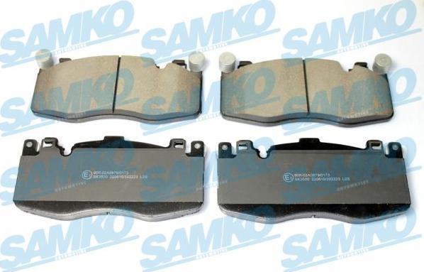 Samko 5SP2223 - Гальмівні колодки, дискові гальма autocars.com.ua