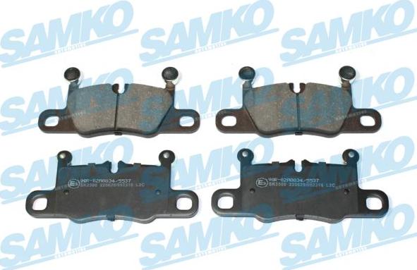 Samko 5SP2316 - Гальмівні колодки, дискові гальма autocars.com.ua