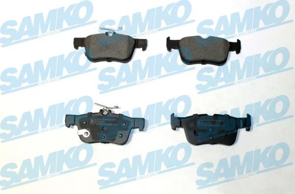 Samko 5SP2356 - Тормозные колодки, дисковые, комплект avtokuzovplus.com.ua