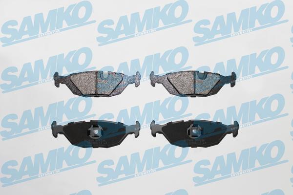 Samko 5SP238 - Тормозные колодки, дисковые, комплект avtokuzovplus.com.ua