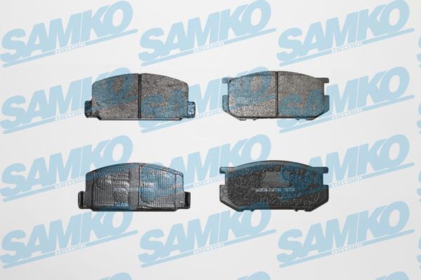 Samko 5SP248 - Тормозные колодки, дисковые, комплект avtokuzovplus.com.ua