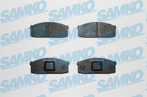 Samko 5SP255 - Гальмівні колодки, дискові гальма autocars.com.ua