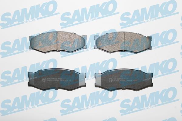 Samko 5SP264 - Тормозные колодки, дисковые, комплект avtokuzovplus.com.ua