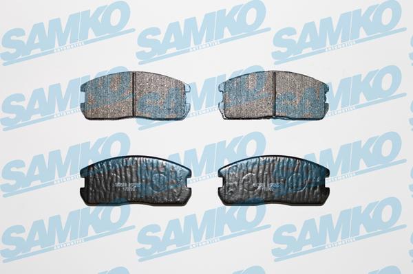 Samko 5SP265 - Тормозные колодки, дисковые, комплект avtokuzovplus.com.ua