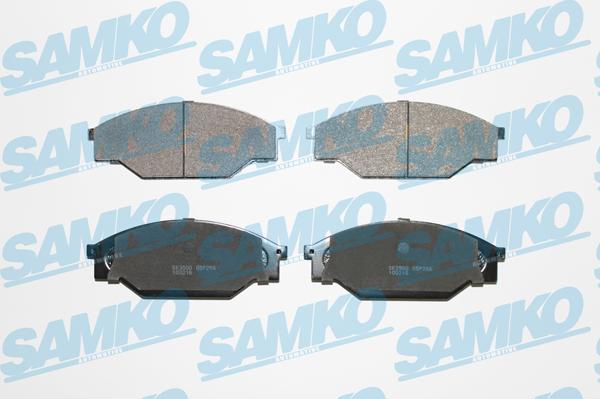 Samko 5SP266 - Гальмівні колодки, дискові гальма autocars.com.ua