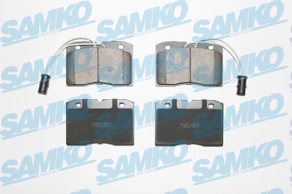 Samko 5SP281 - Гальмівні колодки, дискові гальма autocars.com.ua