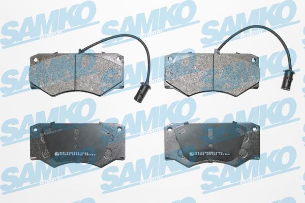 Samko 5SP292 - Гальмівні колодки, дискові гальма autocars.com.ua
