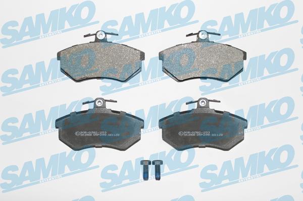 Samko 5SP299 - Гальмівні колодки, дискові гальма autocars.com.ua