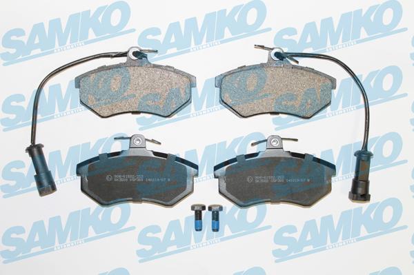 Samko 5SP300 - Гальмівні колодки, дискові гальма autocars.com.ua