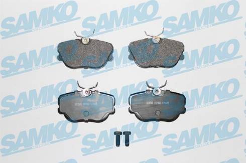 Samko 5SP303 - Тормозные колодки, дисковые, комплект avtokuzovplus.com.ua