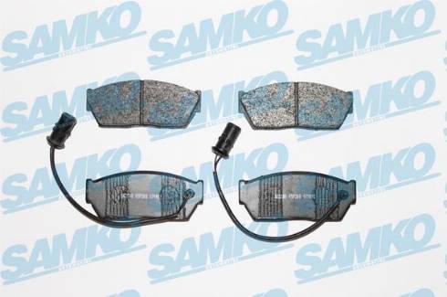 Samko 5SP308 - Гальмівні колодки, дискові гальма autocars.com.ua
