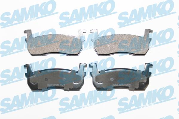 Samko 5SP313 - Тормозные колодки, дисковые, комплект avtokuzovplus.com.ua