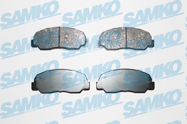 Samko 5SP314 - Тормозные колодки, дисковые, комплект avtokuzovplus.com.ua