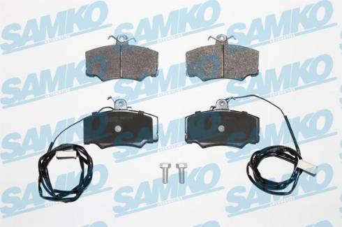 Samko 5SP316 - Гальмівні колодки, дискові гальма autocars.com.ua