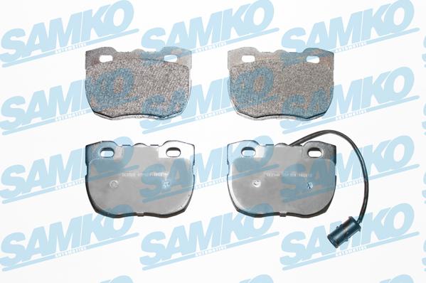 Samko 5SP324 - Гальмівні колодки, дискові гальма autocars.com.ua