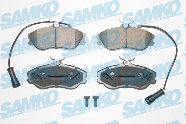 Samko 5SP326 - Тормозные колодки, дисковые, комплект avtokuzovplus.com.ua