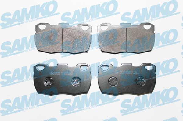 Samko 5SP332 - Гальмівні колодки, дискові гальма autocars.com.ua