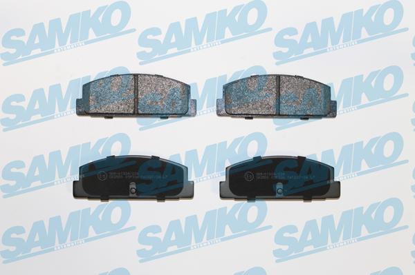 Samko 5SP336 - Тормозные колодки, дисковые, комплект avtokuzovplus.com.ua