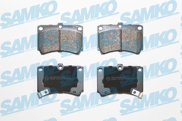 Samko 5SP366 - Гальмівні колодки, дискові гальма autocars.com.ua
