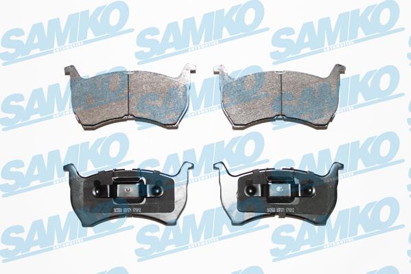 Samko 5SP371 - Тормозные колодки, дисковые, комплект avtokuzovplus.com.ua